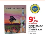 PAYS D'HÉRAULT IGP ROSÉ LE PETIT B ROSÉ