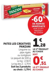 PATES LES CREATIVES PANZANI