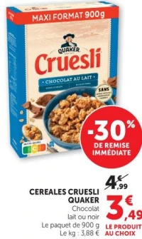 CEREALES CRUESLI QUAKER