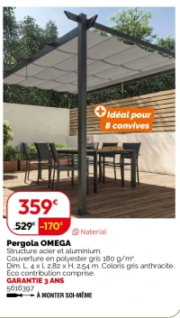 Pergola OMEGA
