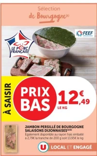 Jambon persillé de Bourgogne Salaisons Dijonnaises