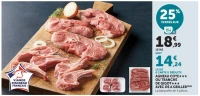 AGNEAU COTE OU TRANCHE DE GIGOT AVEC OS A GRILLER