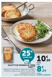 Galette de pommes de terre Kirn