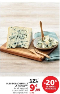 Bleu de Laqueuille La Mémée