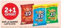 SUR LA GAMME LAY'S 3 D'S