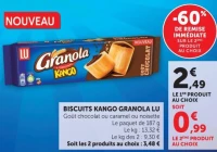 BISCUITS KANGO GRANOLA LU