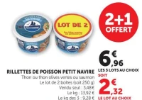 Rillettes de poisson Petit Navire