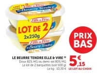Le Beurre Tendre Elle & Vire