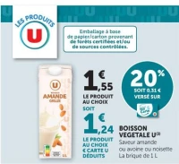 Boisson Végétale U