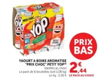 Yaourt à Boire Aromatisé "Prix Choc" Petit Yop