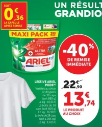 LESSIVE ARIEL PODS
