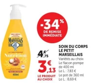 SOIN DU CORPS LE PETIT MARSEILLAIS