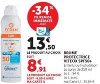 BRUME PROTECTRICE VITEOX SPF50+