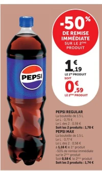 Pepsi Regular / Pepsi Max