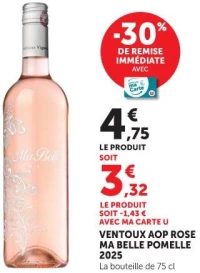 VENTOUX AOP ROSE MA BELLE POMELLE 2025