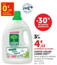 Lessive Liquide L'Arbre Vert