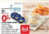 Sauce Curry Morin