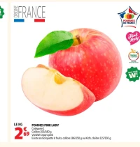 Pommes Pink Lady