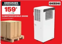 Climatiseur Mobile 2000W