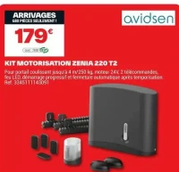 Kit motorisation Zenia 220 T2