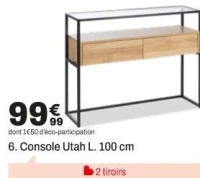 Console Utah L. 100 cm