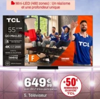 TCL 55MQLED8QK