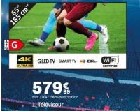 1. Téléviseur Samsung 65Q70F3