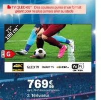 3. Téléviseur Samsung 75Q77F3