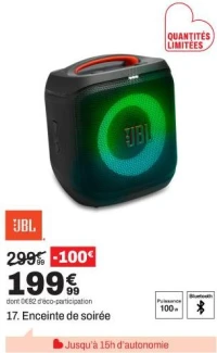 JBL 17. Enceinte de soirée