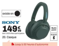 SONY 20. Casque