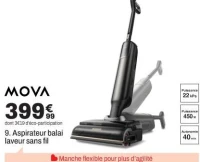 MOVA Aspirateur balai laveur sans fil