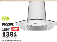 14. Hotte décorative