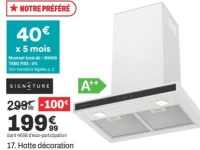 17. Hotte décoration