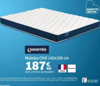 Dreaméa Matelas Chill 140x190 cm