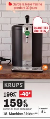 Krups Machine à bière