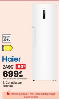 Haier Congélateur armoire