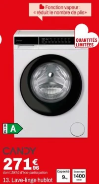 Candy Lave-linge hublot