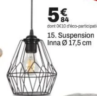 Suspension Inna Ø 17,5 cm