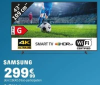 SAMSUNG 2. Téléviseur 43"