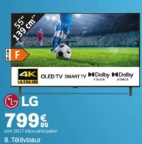 LG 8. Téléviseur 55"