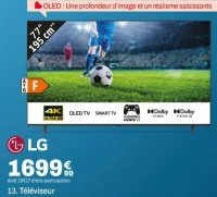 LG 13. Téléviseur 77"