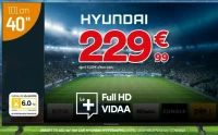 SMART TV LED 40" (101 CM) HYUNDAI HYTVS40FHD