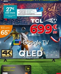 TCL SMART TV QLED 65' (161 CM) TCL 65P89K