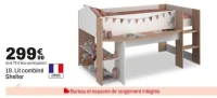 Lit combiné Shelter