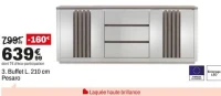 Buffet L. 210 cm Pesaro