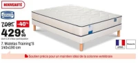 7. Matelas Training's 140x190 cm