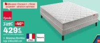 1. Matelas Bomba top 140x190 cm