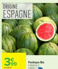 Pastèque Bio