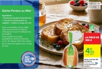 Gâche tranchée Bio pur beurre