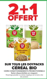 Doypacks Céréal Bio